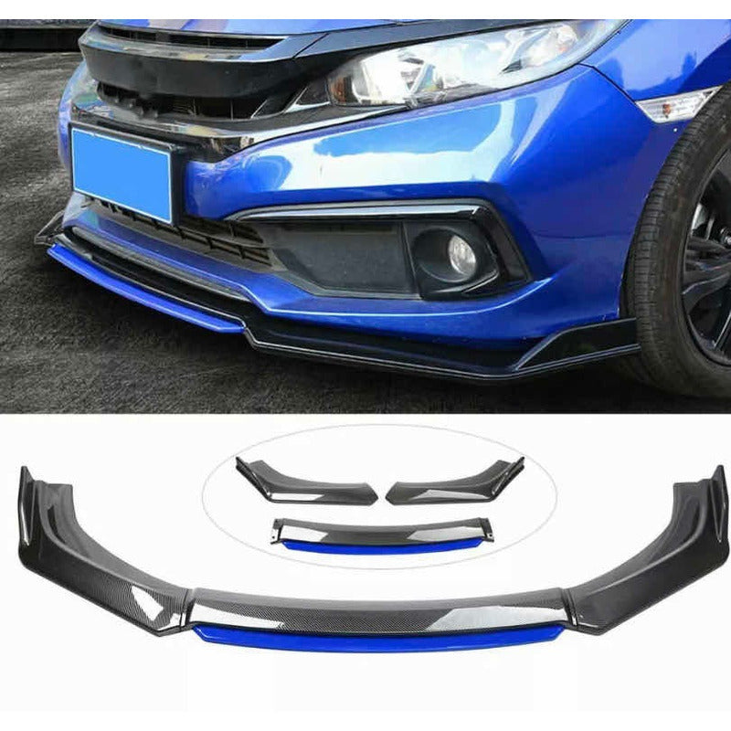 Lip Universal Fibra De Carbono Mercedes Jetta Mustang Audi