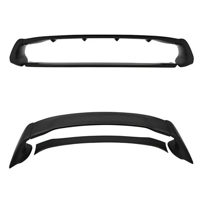 Spoiler Honda Civic Negro Mate 2012 2013 2014 2015 Daño