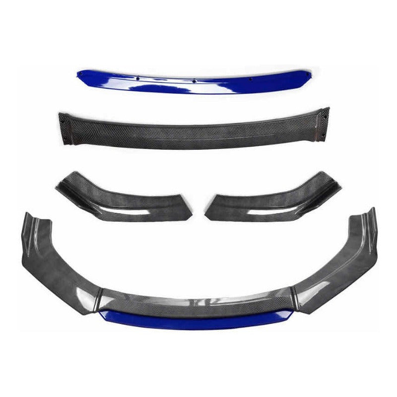 Lip Universal Fibra De Carbono Mercedes Jetta Mustang Audi