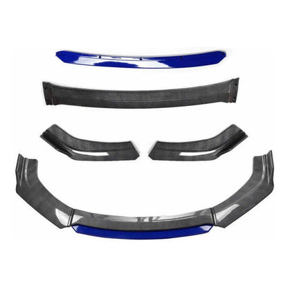 Lip Universal Fibra De Carbono Mercedes Jetta Mustang Audi