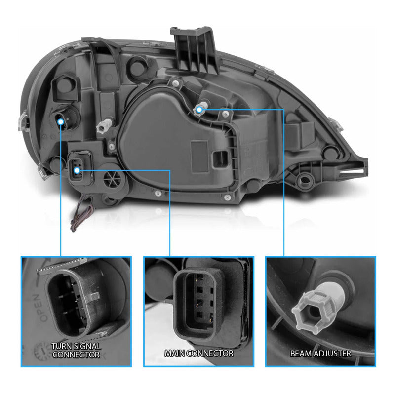 Par De Faros Led Freightliner Columbia 2005 2006 2007 A 2020