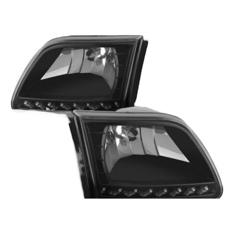 Faros Led F-150 Expedition Sin Cuartos 1997 A 2003 Ambos Lados