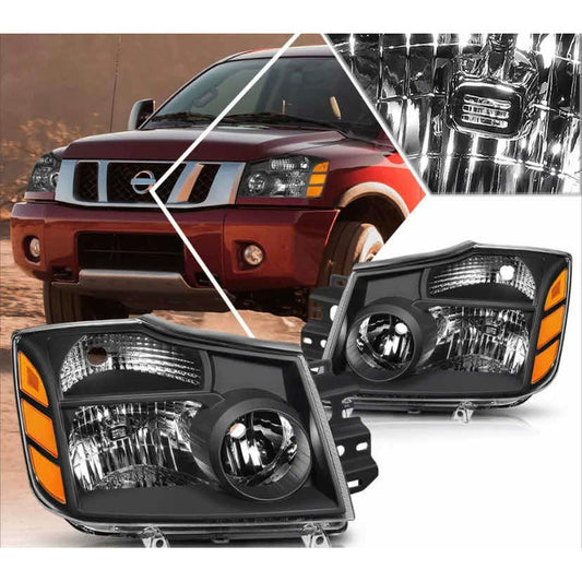 Par De Faros Nissan Titan Armada 2004 2005 2006 A 2015
