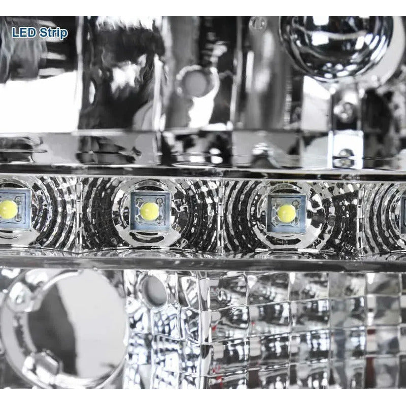 Faros Led Dakota / Durango 1997 1998 1999 2000 A 2004 Par Ambos Lados
