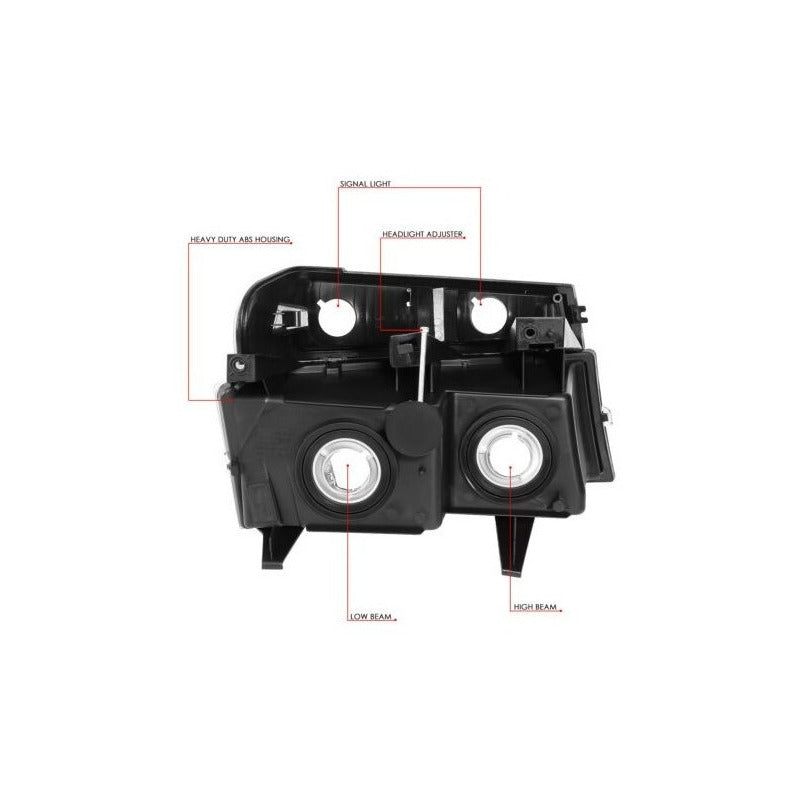Chevrolet Colorado headlights 2004 to 2012