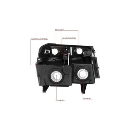 Chevrolet Colorado headlights 2004 to 2012