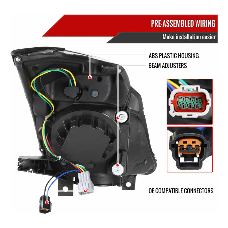 Faros Led Nissan 350z 2006 a 2009