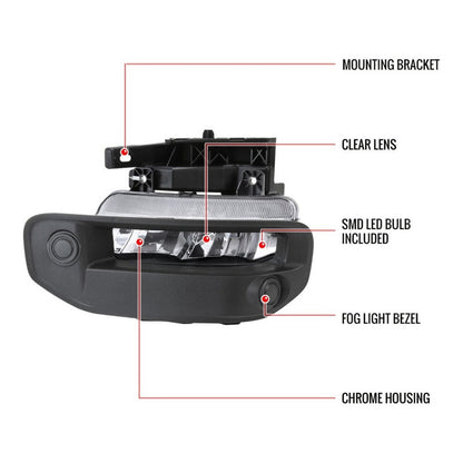 Faros De Niebla Led Ram 1500 2019 2020 2021 2022