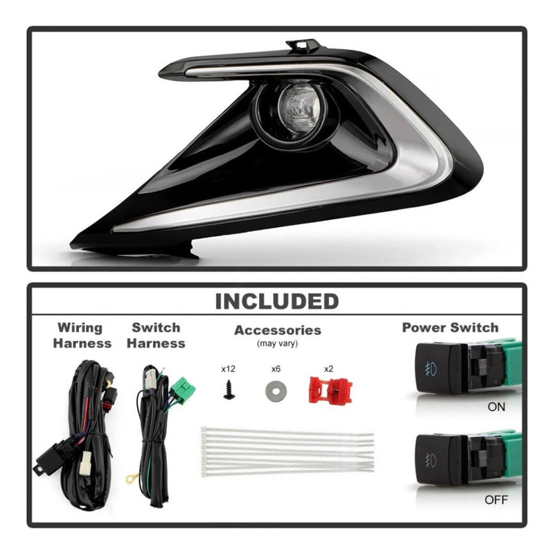 Faros Auxiliares Led Toyota Corolla  2023 2024