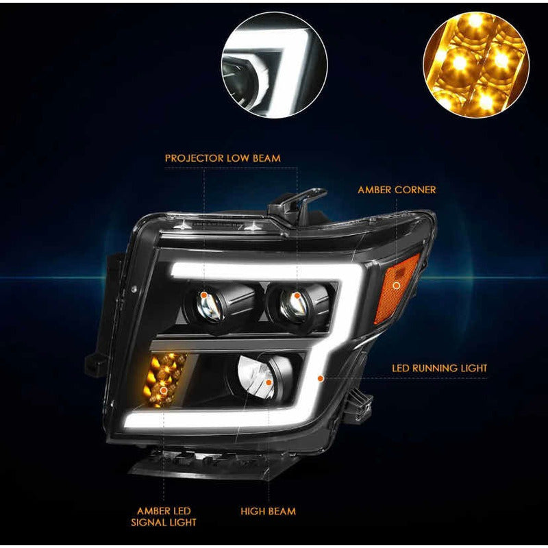 Faros Led Nissan Titán 2016 a 2022