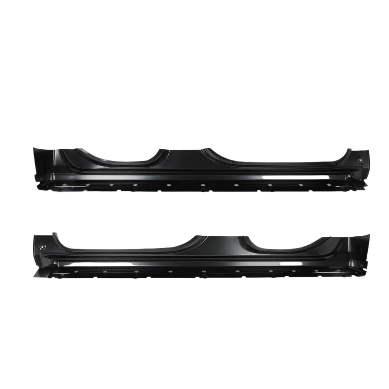 Paneles Protectores Silverado Sierra Cabina Y Media 14 A 18 Negro