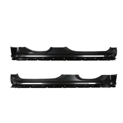 Paneles Protectores Silverado Sierra Cabina Y Media 14 A 18 Negro
