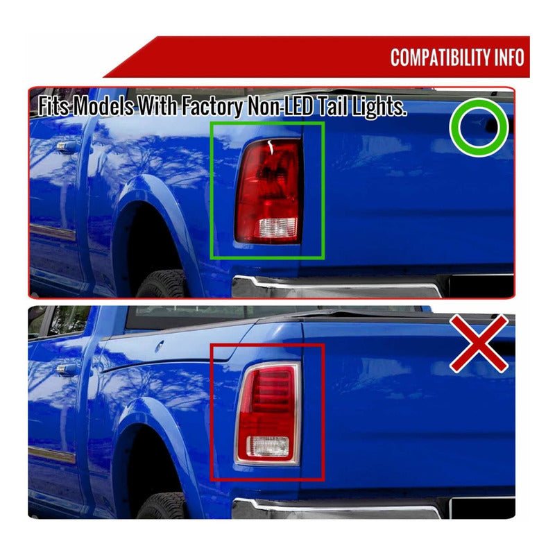 Calaveras Led Ram 1500 2009 a 2018