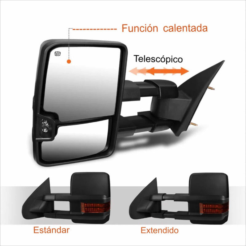Espejo Lateral Eléctrico Silverado Sierra 2014 2015 A 2017