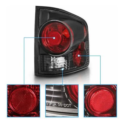 Calaveras Chev S10 Gmc Sonoma 1994 1995 1996 A 2004 Ambos Lados Transparente