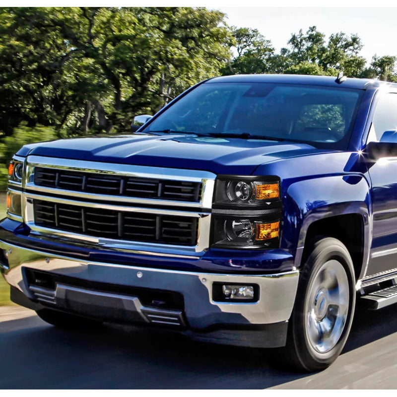 Chevrolet Silverado Cheyenne Projector Headlights 2014 2015