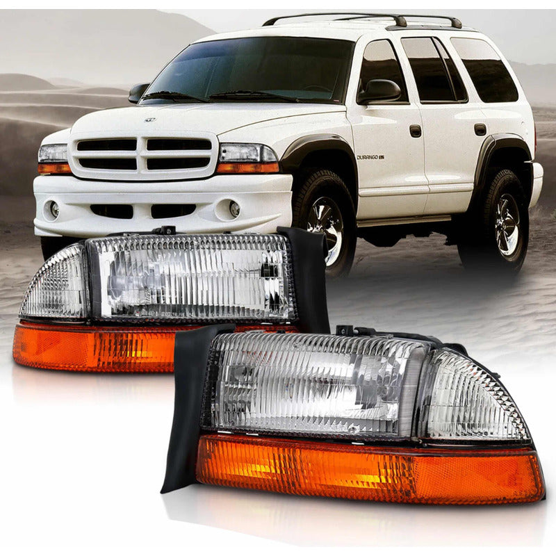 Dodge Dakota Durango headlights 1998 to 2004