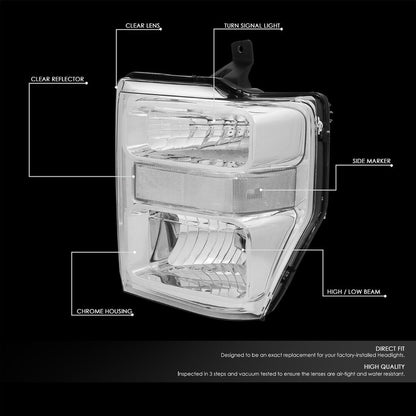 Headlights Ford F-259/350 Super Duty 2008 2009 20010