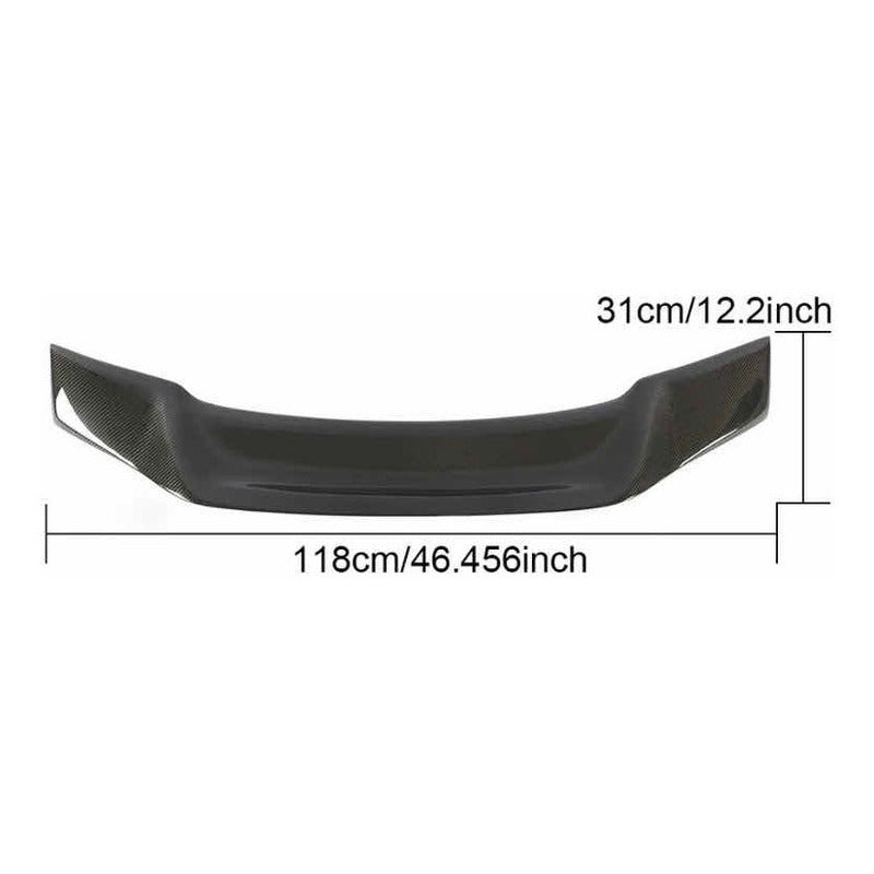 Spoiler Alerón Fibra De Carbono Audi A3 S3 Rs3 2014-2019