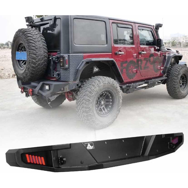 Defensa Trasera Led Jeep Wrangler Jk 2007 2007 A 2018