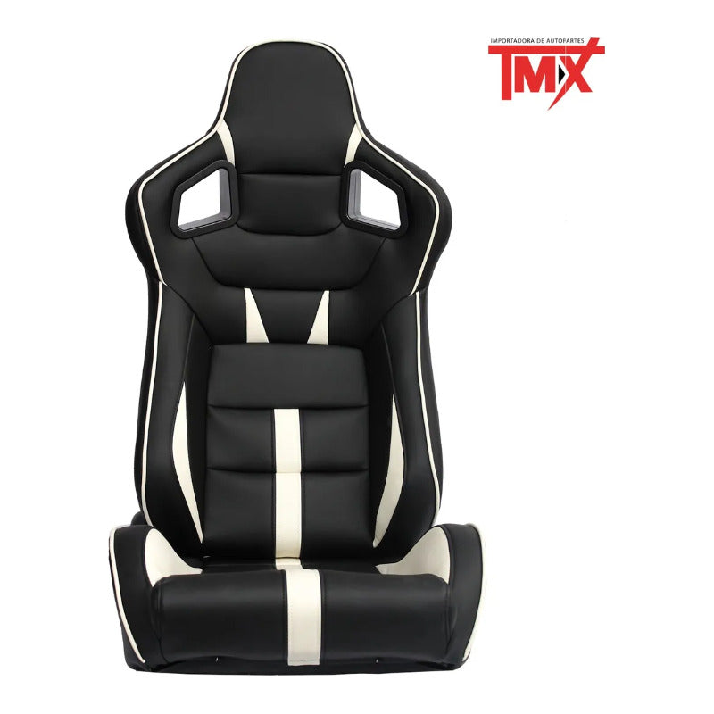 Par De Asientos Estilo De Carreras Pvc