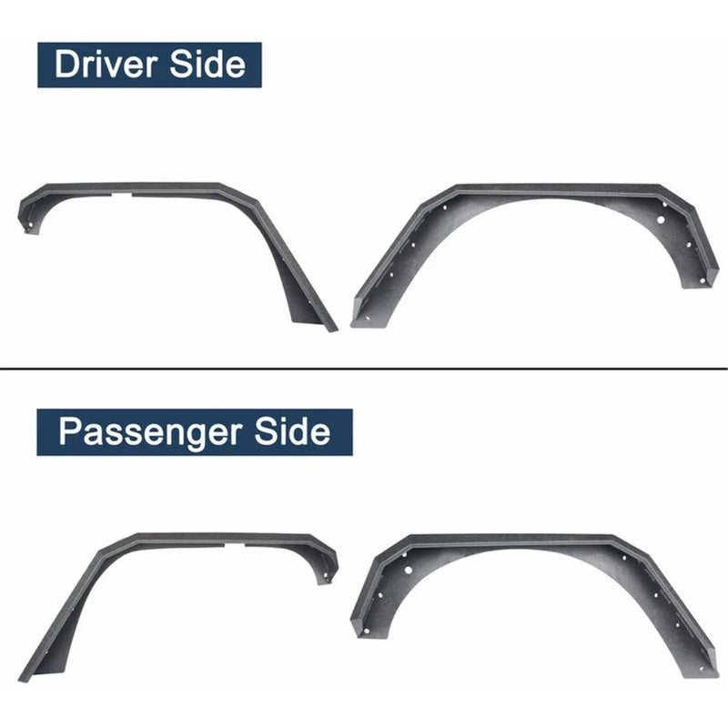 Cantoneras Metálicas Para Wrangler Jk 2008 2009 2010 A 2018