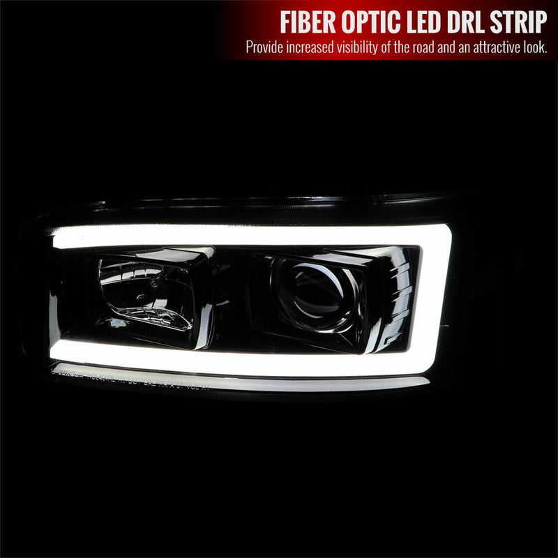 Faros Led Gmc Sierra/yukon 2000 2001 2002 2003 2004 A 2006