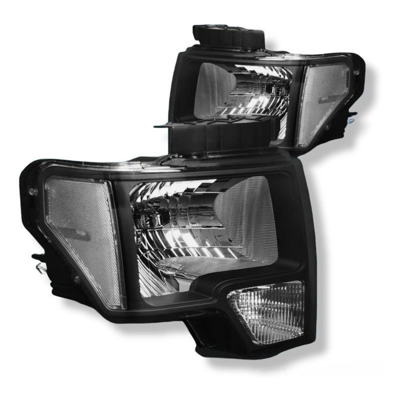 Par De Faros Ford F-150 Lobo 2009 2010 2011 2012 2013 2014