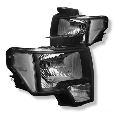Par De Faros Ford F-150 Lobo 2009 2010 2011 2012 2013 2014