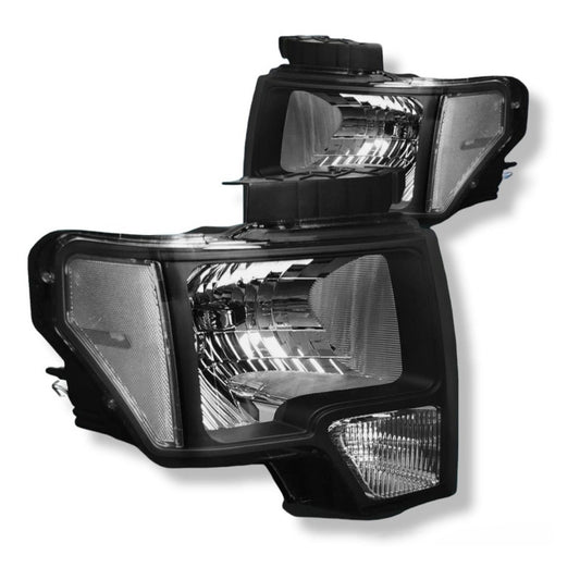 Par De Faros Ford F-150 Lobo 2009 2010 2011 2012 2013 2014