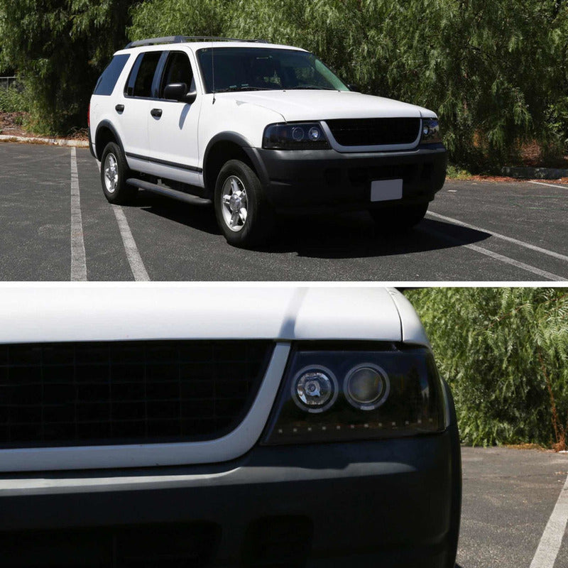 Par De Faros Led Ford Explorer 2002 2003 2004 2005 Negros