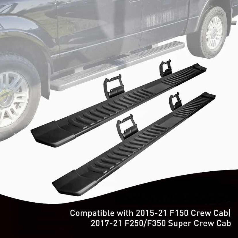 Estribos Doble Cabina Ford F-150 2015 a 2023