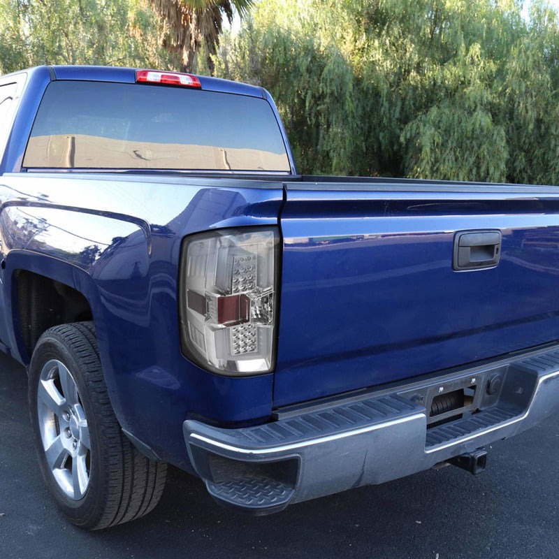 Calaveras Led Chevrolet Silverado GMC Sierra 2014 a 2018
