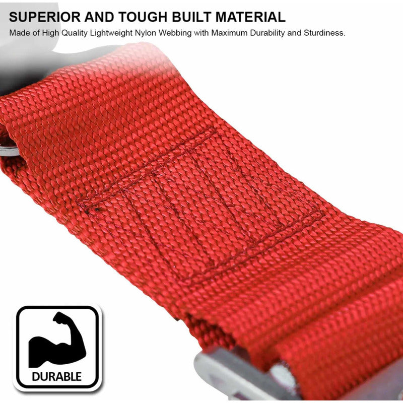 Red Racing Belts for Racing Seats