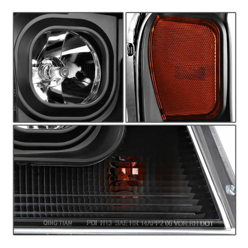 Par De Faros Led Ford F-150 Lincoln Mark 2004 2005 A 2008
