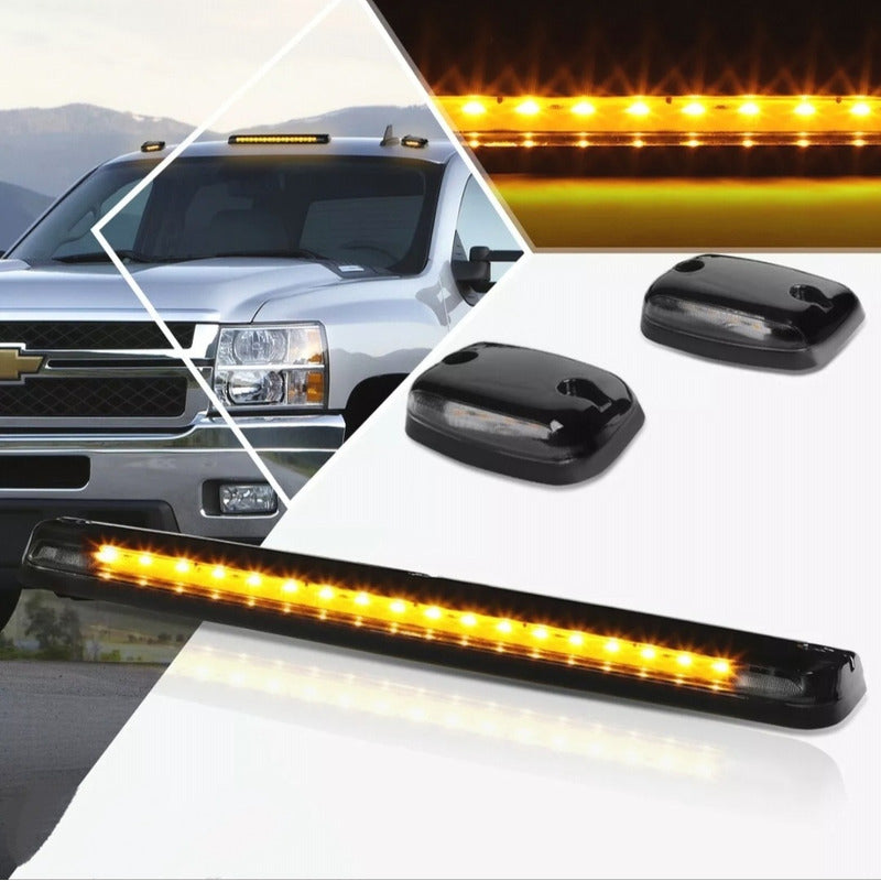 Luz Led Techo Cabina Silverado Sierra 2007 2008 2009 A 2013