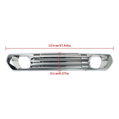 Parrilla Delantera Inferior Gmc Sierra 1500 2019 2020 2021 Cromado Brillante