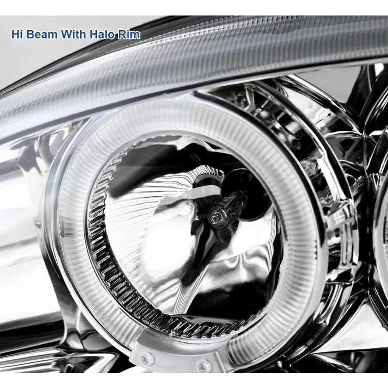 Faros Led Mustang Cromados 1994 1995 1996 1997 1998