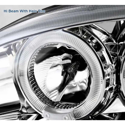 Faros Led Mustang Cromados 1994 1995 1996 1997 1998