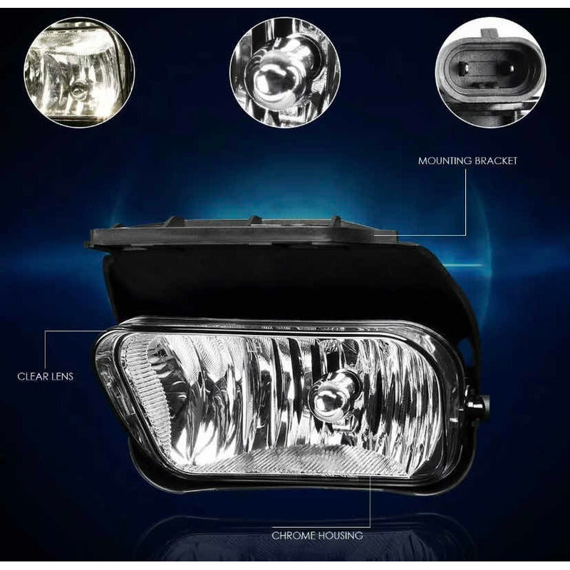 Fog Lights Chevrolet Silverado Avalanche 2002 to 2006