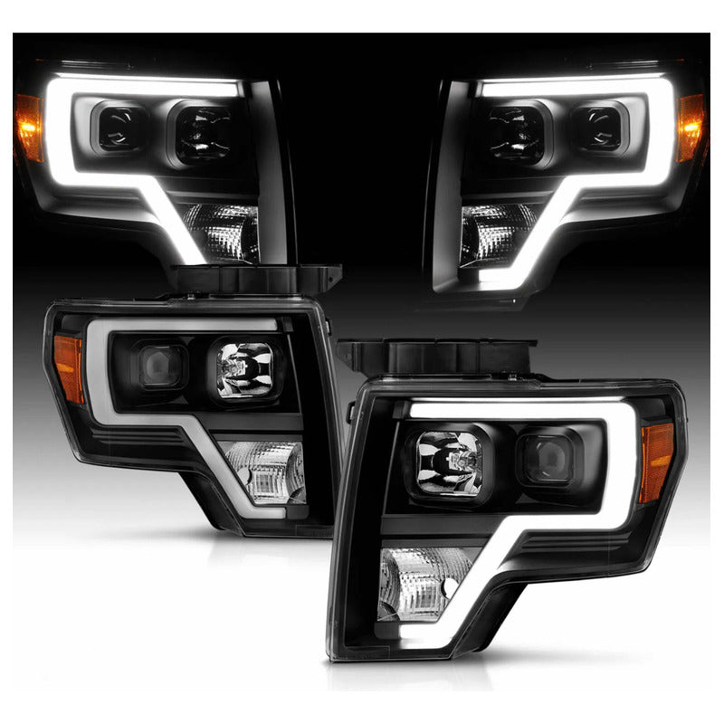 Par De Faros Led F-150 Lobo 2009 2010 2011 2012 2013 2014