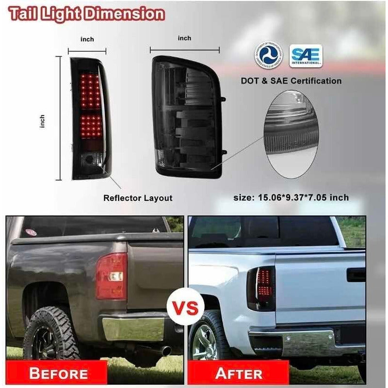 Calaveras Led Silverado Cheyenne 1500 2007 2008 2009  2014
