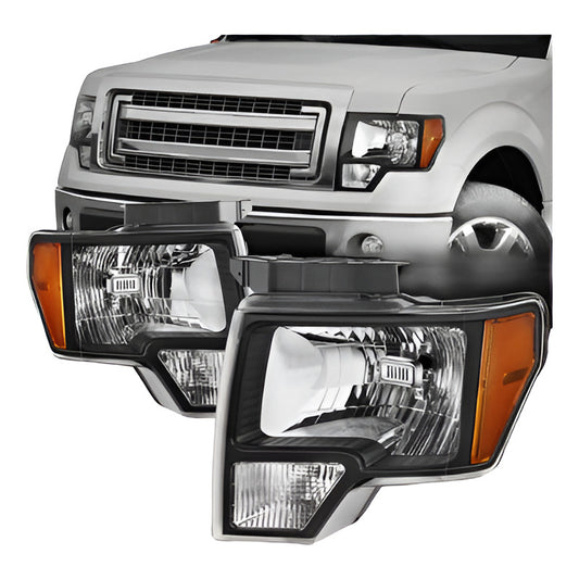 Headlight For F-150 Lobo 2009 2010 2011 To 2014 Left