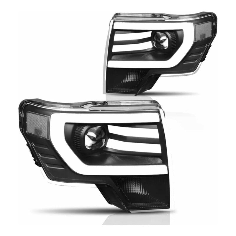 Faros Led Para Ford Lobo F-150 2009 2010 2011 2012 2013 2014