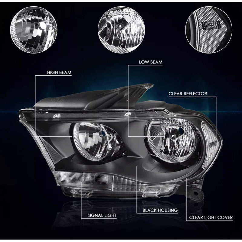 Faros Para Dodge Durango 2011 2012 2013