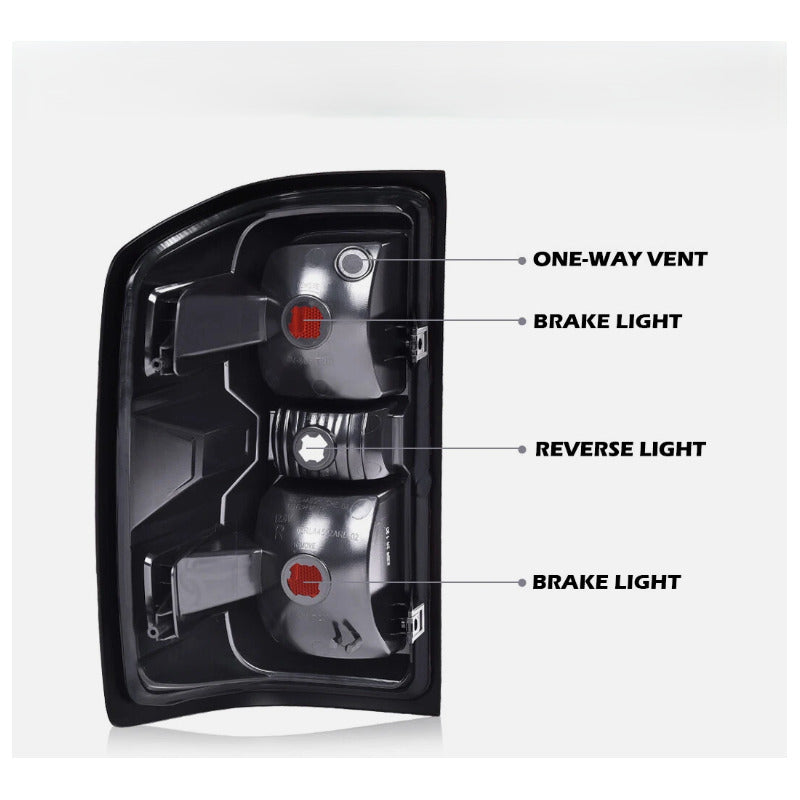 Calaveras Silverado Cheyenne 1500 2500 3500 2014 A 2019 Ambos Lados Ahumado