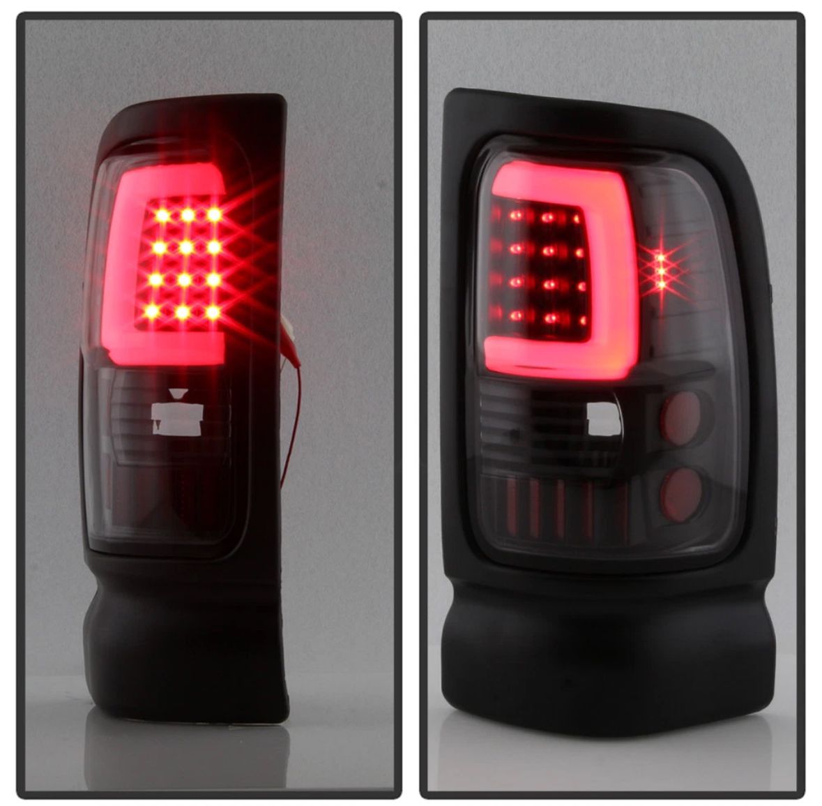 Combo Faros Y Calaveras Led Dodge Ram 1994 A 2001 Ambos Lados