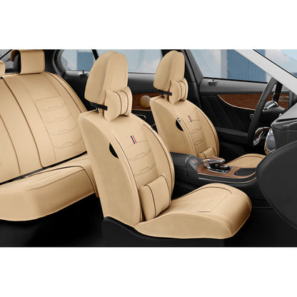 Universal Cushion Luxury Leather Seat Covers