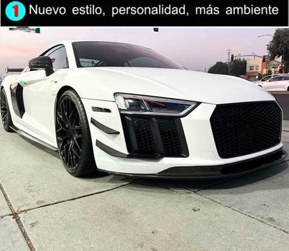 Carbon Fiber Lip Audi R8 2016 to 2019